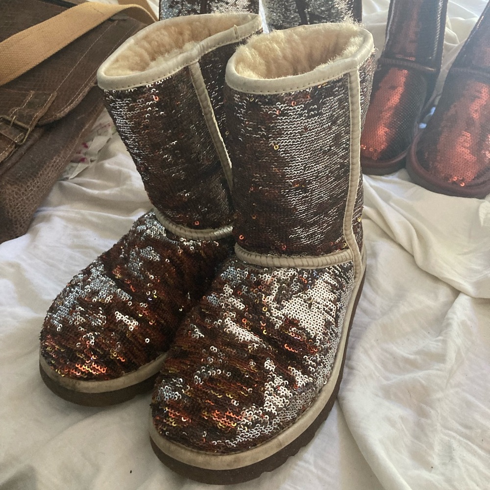 Sequin uggs